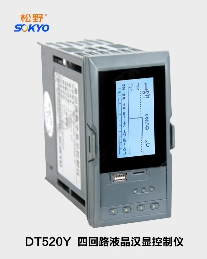 四回路液晶显示表,DT520液晶汉显控制仪