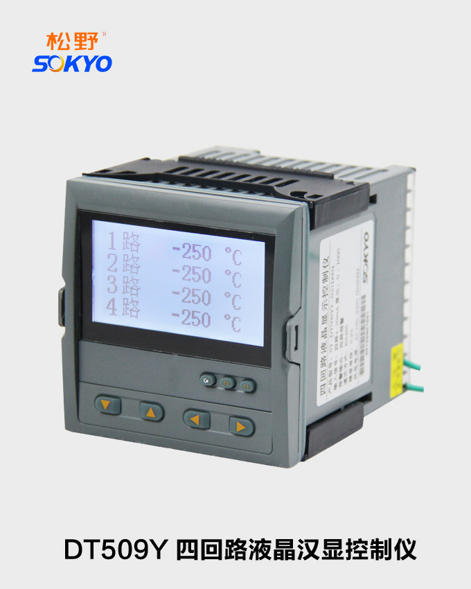 四回路液晶显示表,DT509液晶汉显控制仪