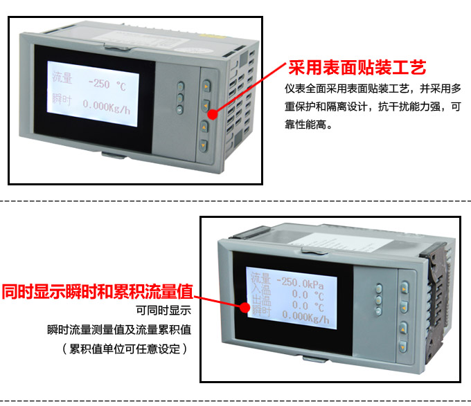 流量表,DF16Y液晶显示流量表,流量积算控制仪细节图2