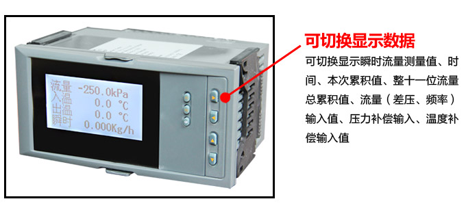 流量表,DF16Y液晶显示流量表,流量积算控制仪细节图3