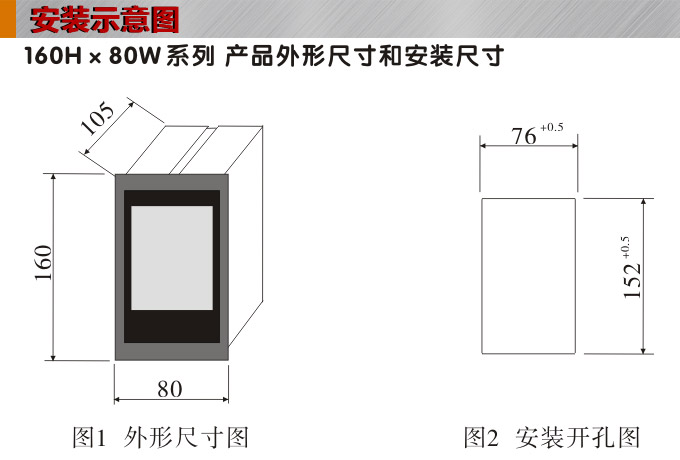 流量表,DF20Y液晶显示流量表,流量积算控制仪安装示意图