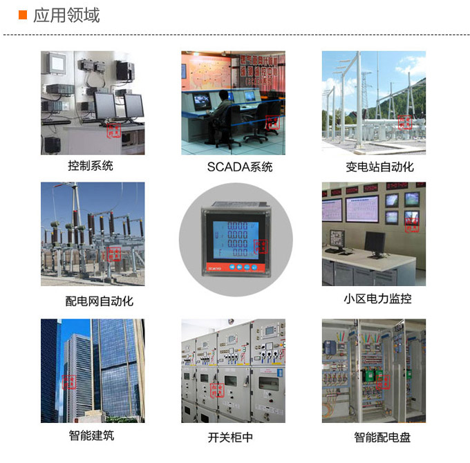 多功能电力仪表,DW93-4000网络电力仪表应用领域