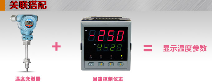 RS485温度变送器,DFW数显温度变送器,温度变送器关联搭配