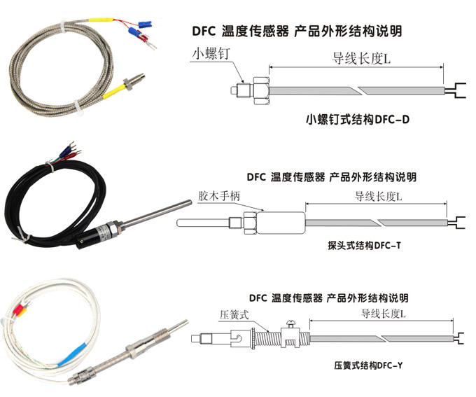 温度传感器,DFC一体化温度传感器安装示意图2